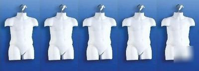 Child (youth) white or black mannequin form-LOT5, 