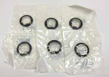 Mks hps kf-25 NW25 stainless centering o-ring lot of 6