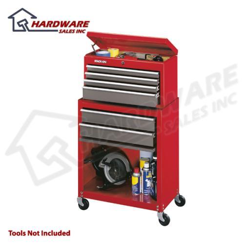 New stack-on sc-600 home pro 6 tool drawer chest combo 
