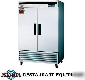 New turbo air solid 2DR msr-49NM refrigâ€“ - free ship