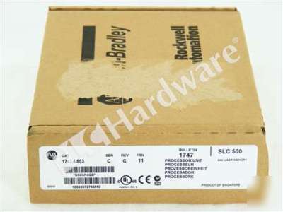 New * sealed* allen bradley 1747-L553 /c 1747L553 04/10