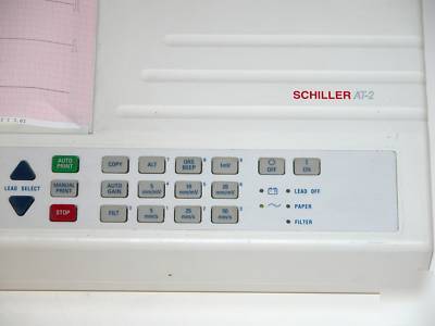 Welch allyn schiller cardiovit at-2 ekg interpretive 