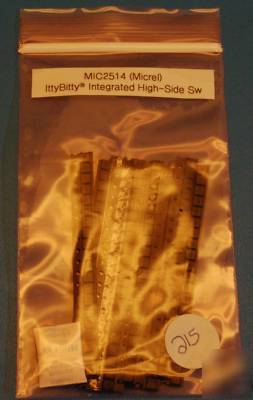 20 x micrel MIC2514 ittybittyÂ® integrated ttl switch