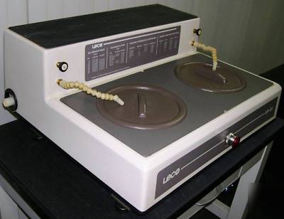 Leco gp-25 table top dual wheel sample polisher grinder