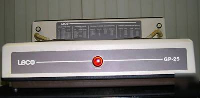 Leco gp-25 table top dual wheel sample polisher grinder