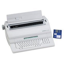 New brother em-630 electronic typewriter with display