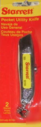 Starrett pocket utility knife key chain - series S03