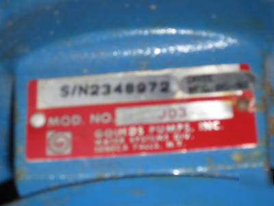 Goulds well pump ~ jet pump ~ euc ~ 1/3 hp ~ ao smith 