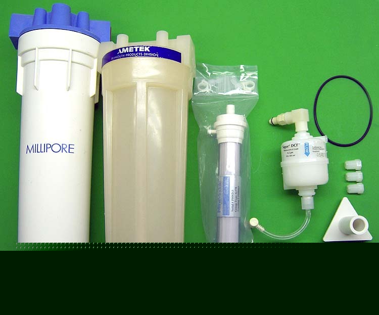 Lot 5 millipore pall ametek lab water purifier filter