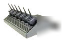 Motorola NTN1177E 6-way multi-rack charger for gp ht pr
