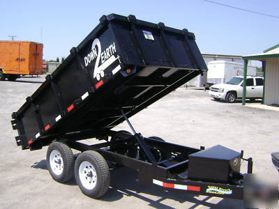 New 2010 down 2 earth dump trailer *brand and cheap* *