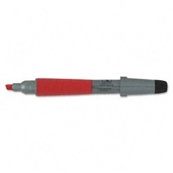 New comfortech pro dry erase marker, chisel tip, red...