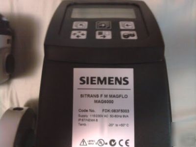 Siemens sitrans magflo 5100 6000 sensor transmitter