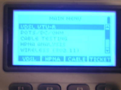 Sunrise telecom sunset htt wireless hpna voip tester