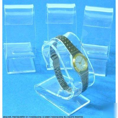 4 clear watch displays acrylic stand showcases tools