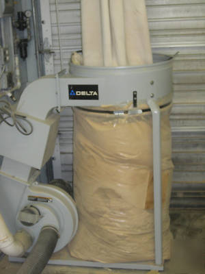 Delta 50-851 115/230V, 2 hp singlestage dust collector