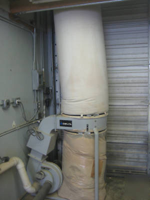 Delta 50-851 115/230V, 2 hp singlestage dust collector