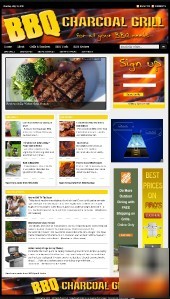 Established website for sale + domain bbq autoblog