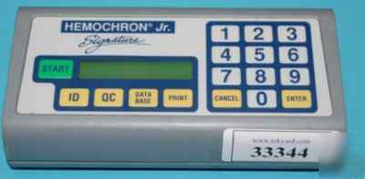 Itc hemochron jr sig scaa idexx coag cartridge vspro