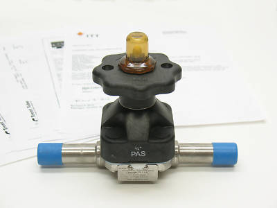 Itt pure-flo sanitary diaphragm valve 3/4