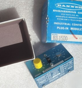 New banner photoelectric amplifier logic module B3-1500~ 