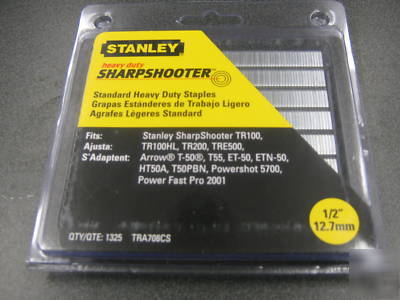 Stanley hd sharpshooter staples TRA708 1/2