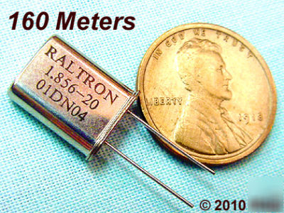 (2) 160-meter band crystals for g, a, e class hams