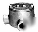 Appleton gr-L50 mallable iron conduit outlet box 1/2