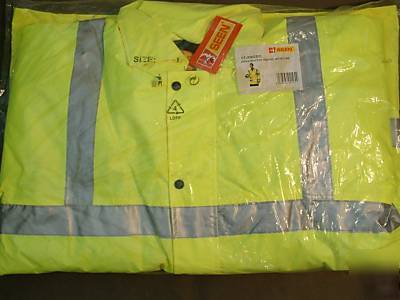 B seen super traffic jacket - l bnwt