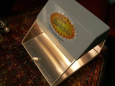 New food warmer display merchandiser wisco model 580-2 