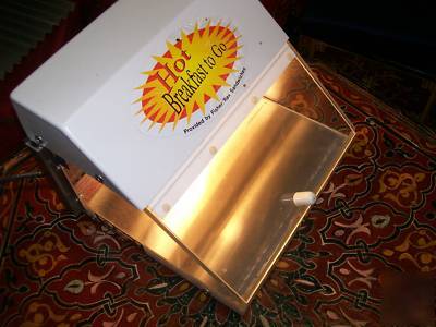 New food warmer display merchandiser wisco model 580-2 