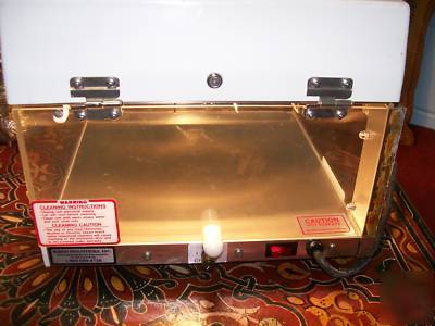 New food warmer display merchandiser wisco model 580-2 