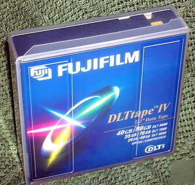 New ( ) fuji dlt iv certified 40/80 gb data cartridge 