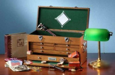 New gerstner international gi-525 red oak tool chest 