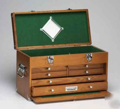 New gerstner international gi-525 red oak tool chest 