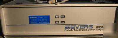 Sievers 800 portable total organic carbon toc analyzer