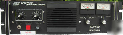 Spectrum comm SCR500 vhf repeater ham receiver
