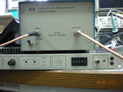 Tv 170-230 mhz rf power amplifier pallet vhf 500 watts