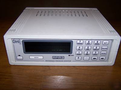 Dh instruments RPM3 pressure monitor - calibrated