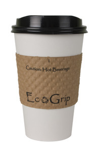 Ecogripâ„¢ hot cup sleeves - f/ 10-20 oz cups (1300/case)