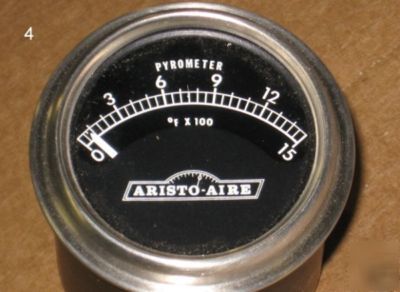 New - aristo-aire 0-15 fahrenheit x 100 pyrometer