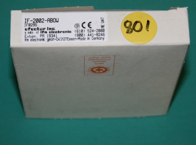 New ifm efector if-2002-abow IF0295 proximity switch * *