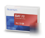 New quantum data cartridge dat 72, quantity 1 CDM72