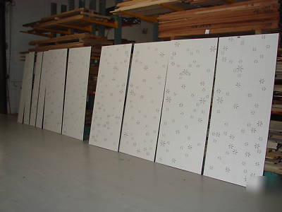 Routed mdf panel two color lacquer paint