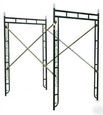 Scaffold set 5'x 7'6'' snap-on canopy frame scaffolding