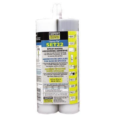 Simpson strong tie epoxy SET22 anchor set 22