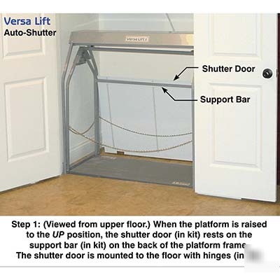 Versa lift auto-shut door kit, model# as-24