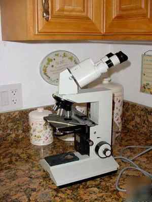 Zeiss jena laboval 4 binocular microscope vgc