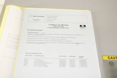 Agilent 8722ES 50MHZ - 40GHZ network analyzer