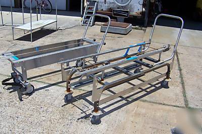 Amsco atlas lab instruments sterilizer carts lot of 3